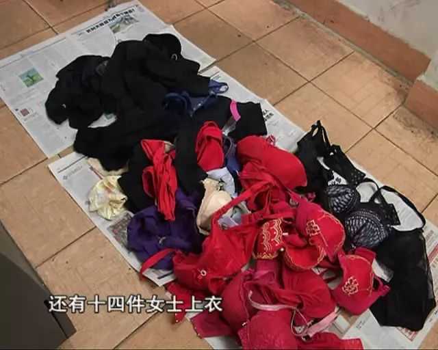广州偷bra贼屋企收藏50几件女性衣物，竟然系为咗....