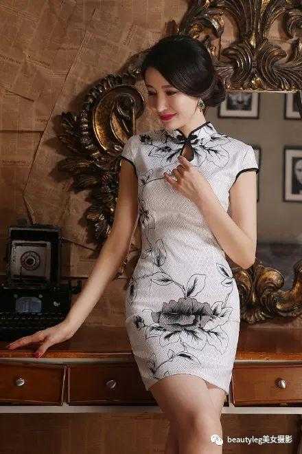 中国古典美人旗袍美女